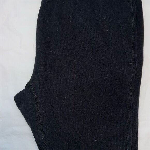 RING of FIRE Unisex Black Joggers Sweatpants Size Large Casual Elastic Waistband - Picture 2 of 12